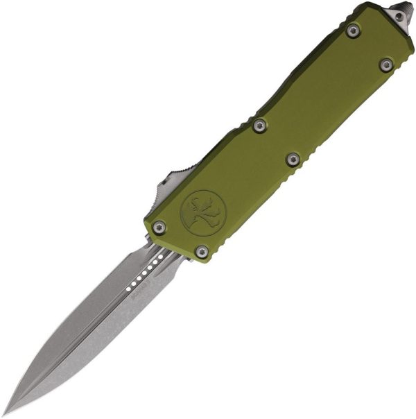 Microtech Auto Scarab II OTF M390 OD Green Dagger