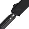 Microtech Auto Scarab II OTF Double Edge M390MK Black