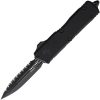 Microtech Auto Scarab II OTF Serrated M390MK Black