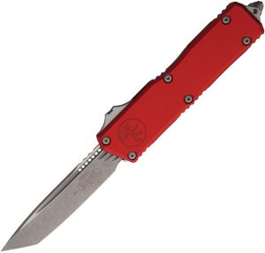 Microtech Auto Scarab II Tanto M390MK Apocalyptic Red