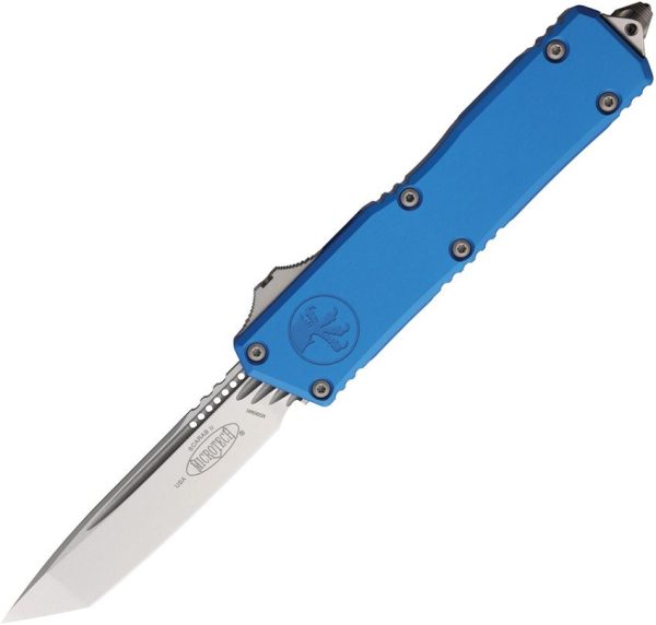 Microtech Auto Scarab II Tanto M390MK Stonewash Blue