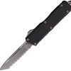 Microtech Auto Scarab II OTF Serrated Black