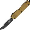 Microtech Auto Scarab II OTF Two-Tone Tan
