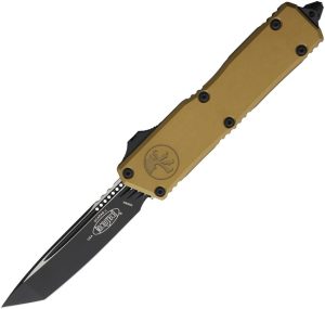 Microtech Auto Scarab II OTF Two-Tone Tan
