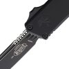 Microtech Auto Scarab II OTF Two-Tone Black