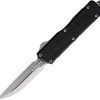 Microtech Auto Scarab II OTF Gen III Folding Knife M390MK Black