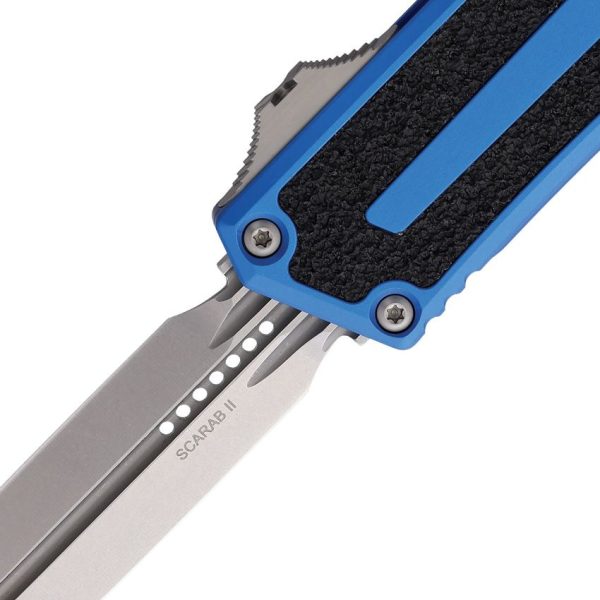 Microtech Auto Scarab II OTF Gen III Blue M390MK