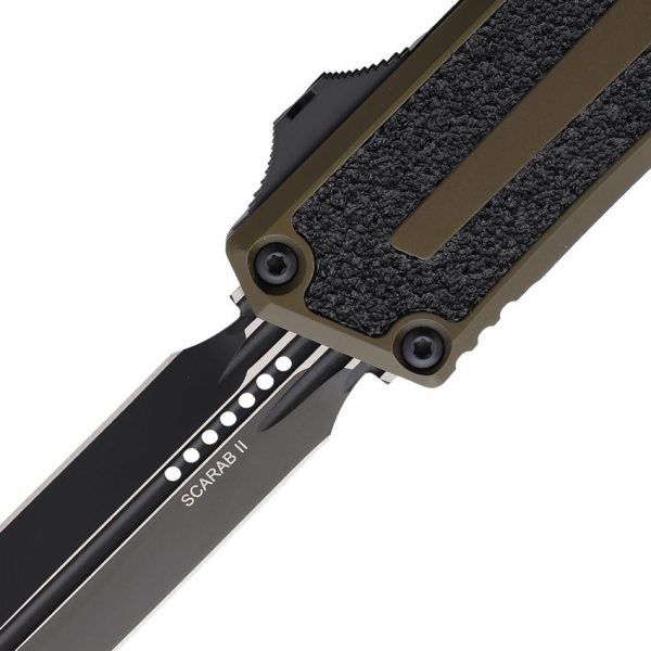 Microtech Auto Scarab II OTF Gen III Two-Tone OD