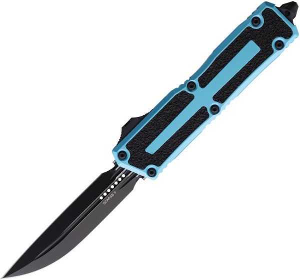 Microtech Auto Scarab II OTF Gen III Turquoise