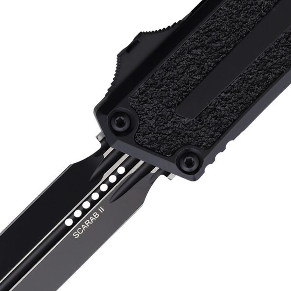 Microtech Auto Scarab II OTF Gen III Black Aluminum