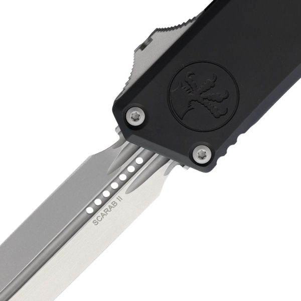 Microtech Auto Scarab II OTF Gen III Stonewash