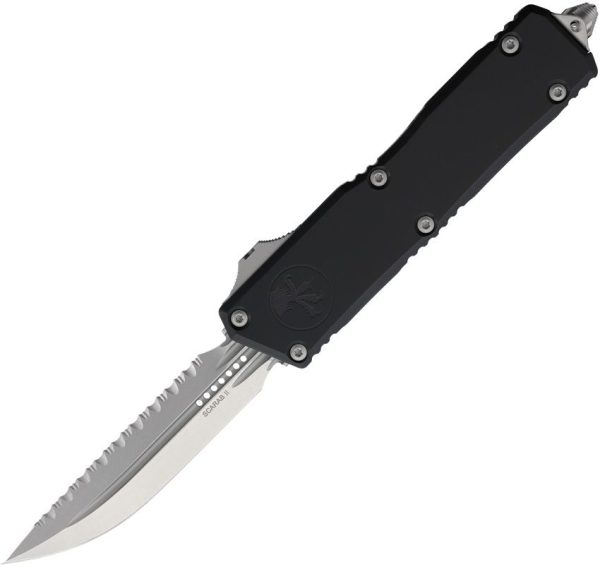 Microtech Auto Scarab II OTF Gen III Serrated