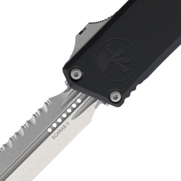 Microtech Auto Scarab II OTF Gen III Serrated