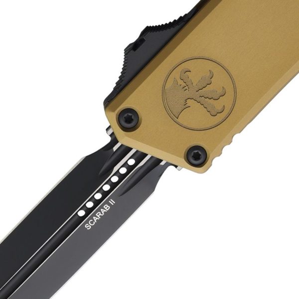 Microtech Auto Scarab II OTF Gen III Tan M390MK