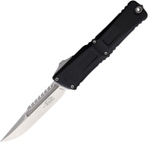 Microtech Auto Combat Troodon Interceptor Black M390MK