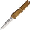 MCT121710TAS.jpg Microtech Auto Combat Troodon Interceptor Tan M390MK