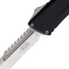 Microtech Auto Combat Troodon Intercepto Black Aluminum