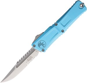 Microtech Auto Combat Troodon Intercepto Turquoise