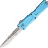 Microtech Auto Combat Troodon Intercepto Turquoise