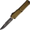 Microtech Auto Combat Troodon Intercepto OD Green Sawback