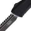 Microtech Auto Combat Troodon Intercepto Black Two-Tone