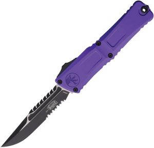 Microtech Auto Combat Troodon Intercepto Purple