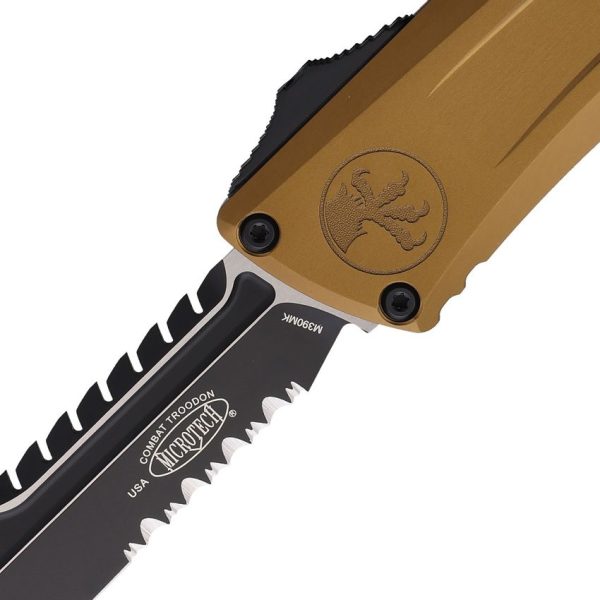 Microtech Auto Combat Troodon Intercepto Tan