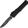 Microtech Auto Combat Troodon Intercepto Black