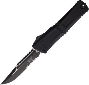 Microtech Auto Combat Troodon Intercepto Black