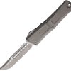 Microtech Auto Combat Troodon Hellhound Gray