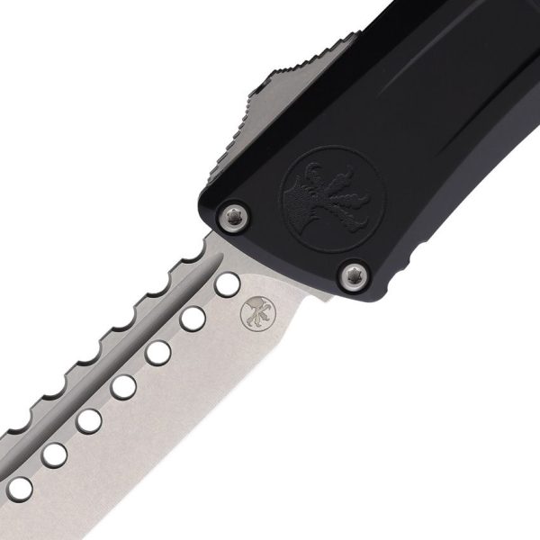 Microtech Combat Troodon Hellhound Stonewash