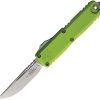 Microtech UTX-85 Gen IV Auto OTF - Neon Green Stonewash