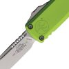 Microtech UTX-85 Gen IV Auto OTF - Neon Green Stonewash