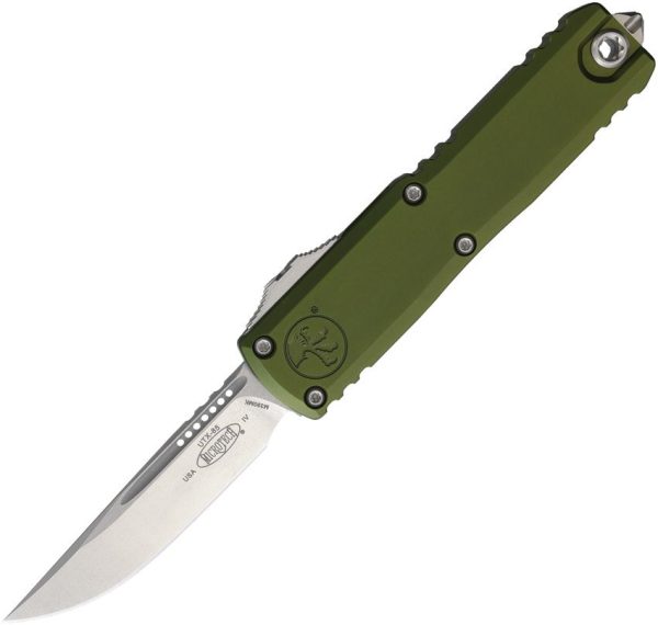 Microtech UTX-85 Gen IV Auto OTF - OD Green Stonewash