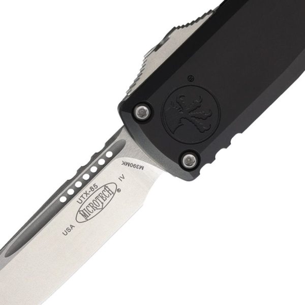 Microtech UTX-85 S/E Gen IV OTF - Black Stonewash