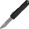 Microtech UTX-85 Gen IV Auto OTF - Black Serrated Apocalyptic
