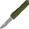 Microtech UTX-85 Gen IV Auto OTF - OD Green Serrated Apocalyptic
