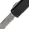 Microtech UTX-85 Gen IV Auto OTF - Black Serrated Apocalyptic