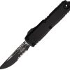 Microtech UTX-85 S/E Gen IV OTF Auto - Black Serrated