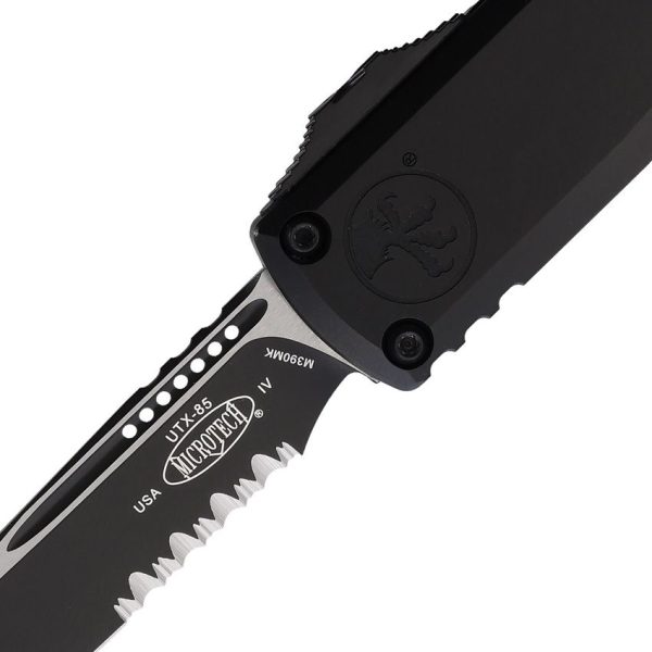 Microtech UTX-85 S/E Gen IV OTF Auto - Black Serrated