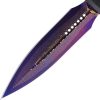 Microtech UTX-85 Gen III Select Damascus OTF - Purple