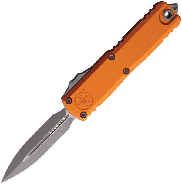 Microtech UTX-85 D/E Gen IV OTF Auto - Orange Apocalyptic