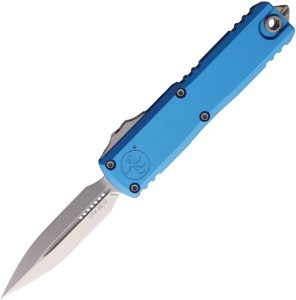 Microtech UTX-85 D/E Gen IV OTF Auto - Blue Stonewash