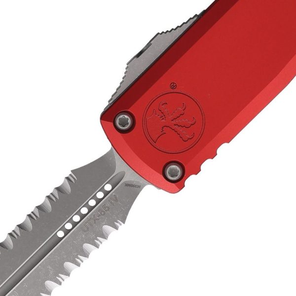 Microtech UTX-85 D/E Gen IV OTF Auto - Red Apocalyptic