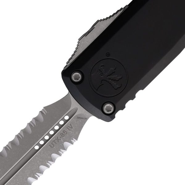 Microtech UTX-85 D/E Gen IV OTF Auto - Black Apocalyptic