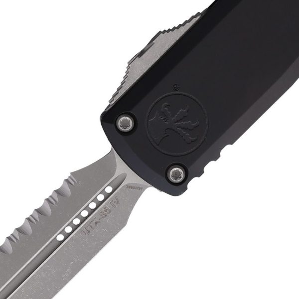 Microtech UTX-85 D/E Apocalyptic OTF - Black