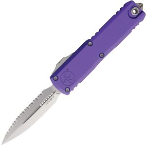 Microtech UTX-85 D/E Gen IV Stonewash Purple OTF