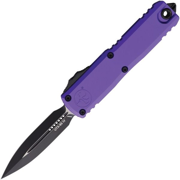 Microtech UTX-85 D/E Two-Tone Purple Automatic OTF