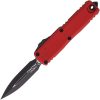 Microtech UTX-85 D/E Two-Tone Red Automatic OTF