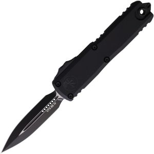 Microtech UTX-85 D/E Gen IV OTF Auto - Black Aluminum